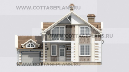 Фасады проект дома 21-04 общ. площадь 228,04 м2