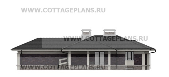 Фасады проект дома 13-41 общ. площадь 186,10 м2