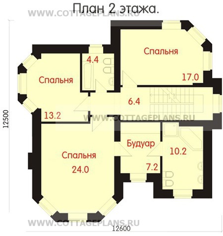 Поэтажные планы проект дома 47-43 общ. площадь 324,5 м2