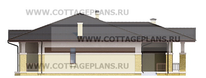 Фасады проект дома 900-16 общ. площадь 144,35 м2