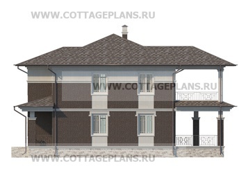 Фасады проект дома 23-00 общ. площадь 160,35 м2