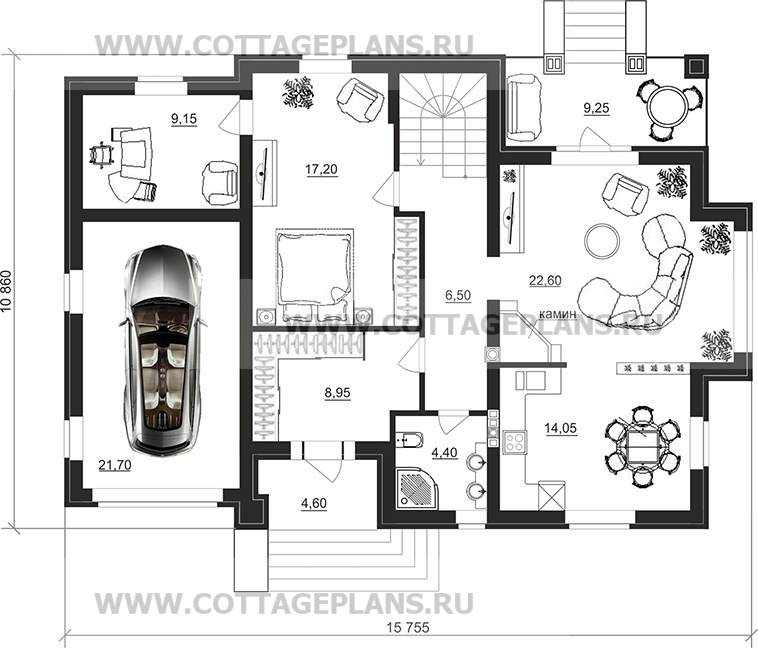 Поэтажные планы проект дома 71-97 общ. площадь 282,70 м2