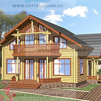 проект дома 12-07 общ. площадь 184.0м2