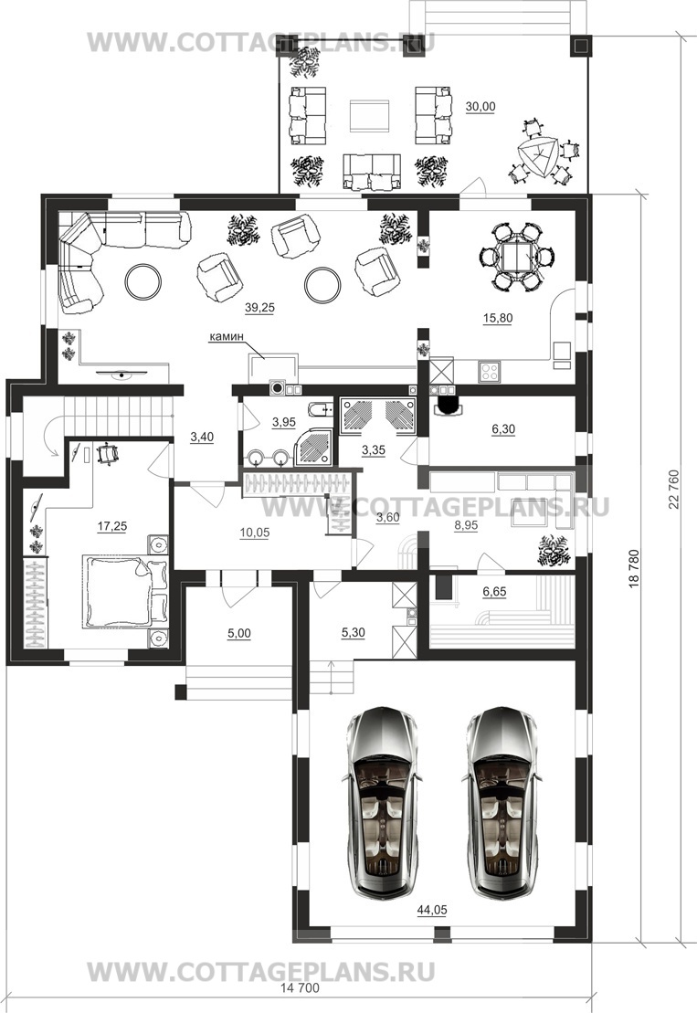 Поэтажные планы проект дома 13-09 общ. площадь 285,75 м2