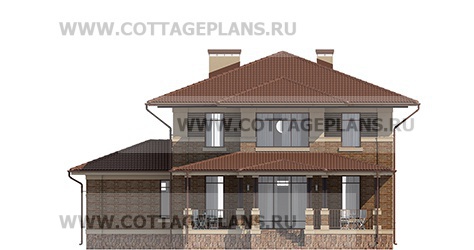 Фасады проект дома 29-73 общ. площадь 209,10 м2