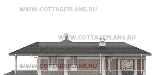 Фасады проект дома 24-40 общ. площадь 366,45 м2