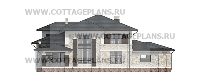 Фасады проект дома 202-78 общ. площадь 284,00 м2