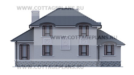 Фасады проект дома 74-41 общ. площадь 160,50 м2