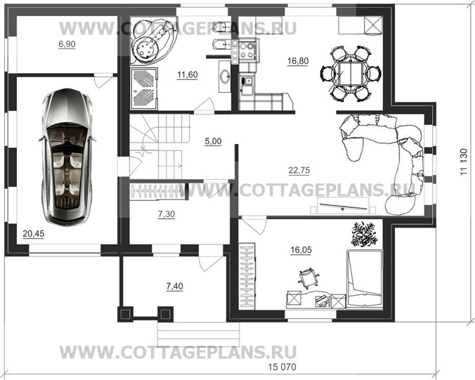 Поэтажные планы проект дома 21-38 общ. площадь 197,75 м2