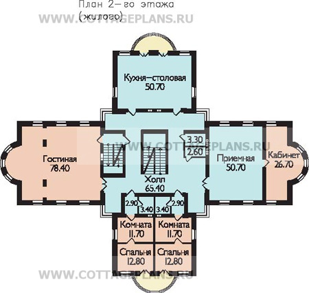 Поэтажные планы проект дома 35-45 общ. площадь 868,3м2