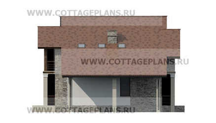 Фасады проект дома 20-06 общ. площадь 161,25 м2