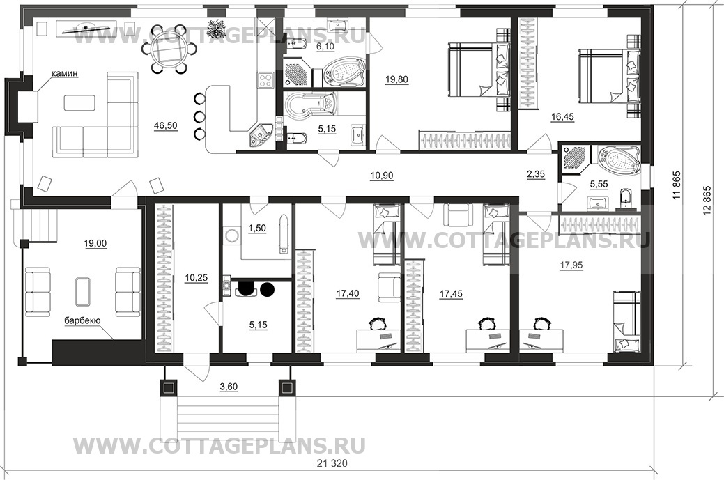 Поэтажные планы проект дома 900-95 общ. площадь 182,50 м2