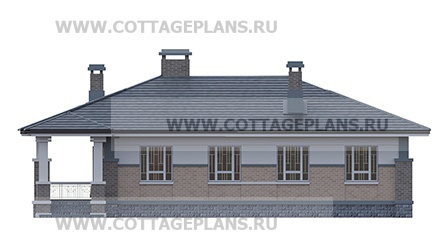 Фасады проект дома 27-08 общ. площадь 146,50м2