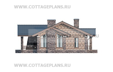 Фасады проект дома 700-67 общ. площадь 137,05 м2