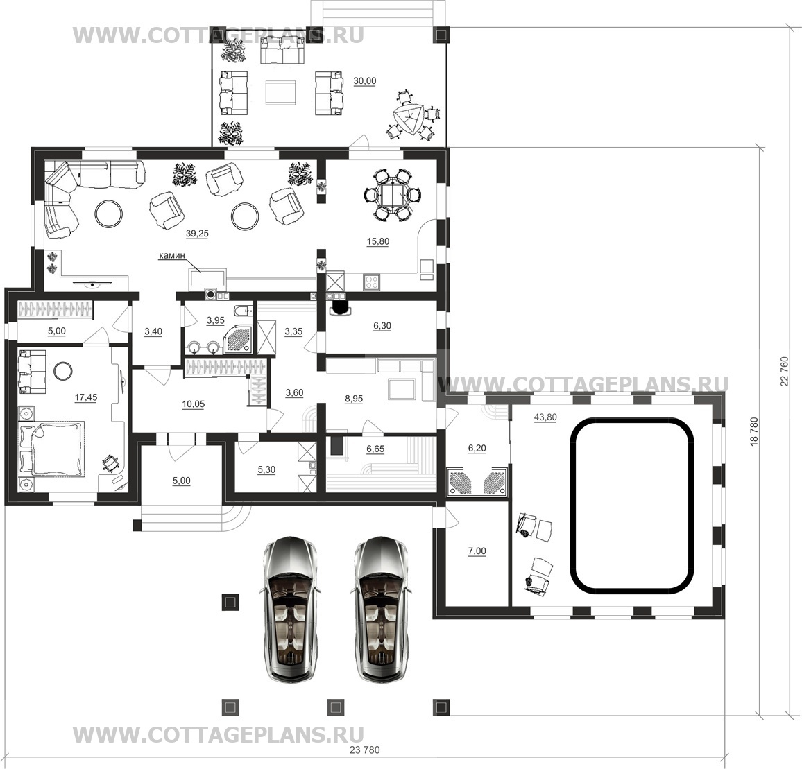 Поэтажные планы проект дома 83-42 общ. площадь 186,05 м2