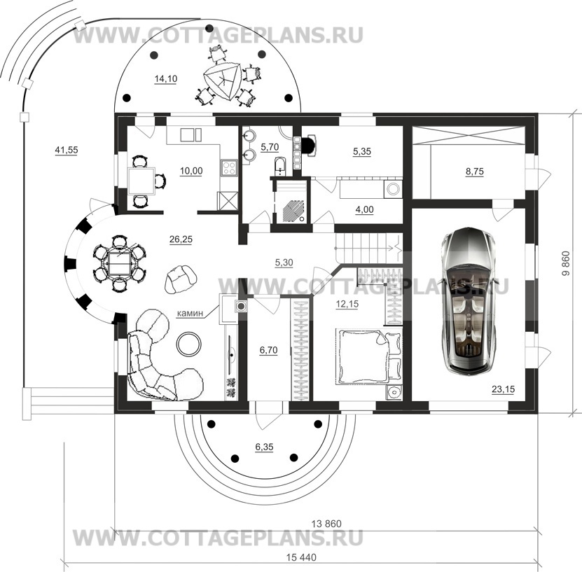 Поэтажные планы проект дома 92-08 общ. площадь 181,80м2