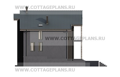 Фасады проект дома 104-87 общ. площадь 151,90 м2