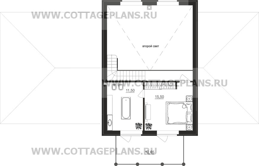 Поэтажные планы проект дома 16-27 общ. площадь 173,00м2