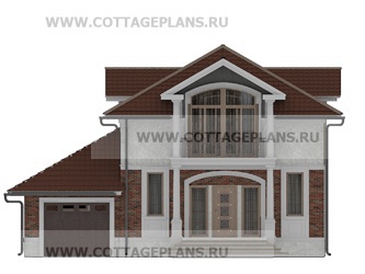 Фасады проект дома 15-87 общ. площадь 151,50 м2