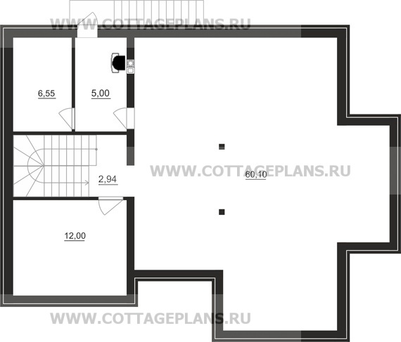 Поэтажные планы проект дома 16-28 общ. площадь 376,20 м2