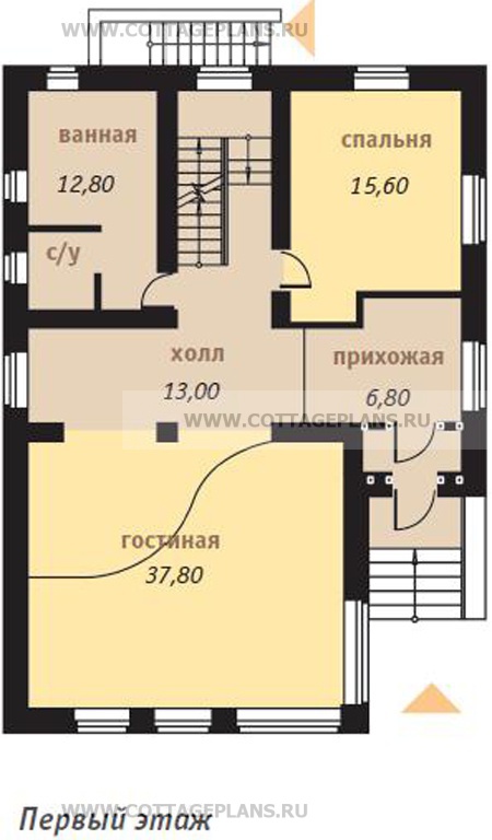 Поэтажные планы проект дома 34-85 общ. площадь 270,3м2
