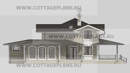 Фасады проект дома 17-63 общ. площадь 509,10 м2