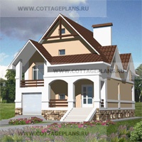 проект дома 30-07 общ. площадь 249м2