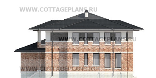 Фасады проект дома 202-06 общ. площадь 207,45 м2