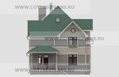 Фасады проект дома 76-49 общ. площадь 265,30 м2