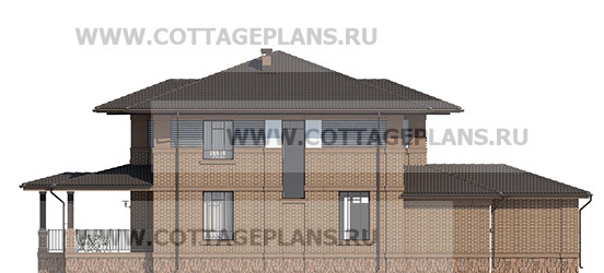 Фасады проект дома 71-92 общ. площадь 373,40 м2
