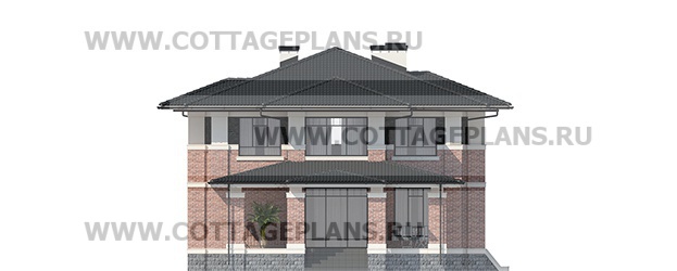 Фасады проект дома 101-85 общ. площадь 360,75 м2