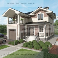 проект дома 84-55 общ. площадь 260,85 м2