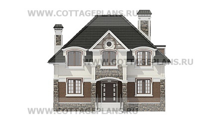 Фасады проект дома 201-61 общ. площадь 311,80 м2