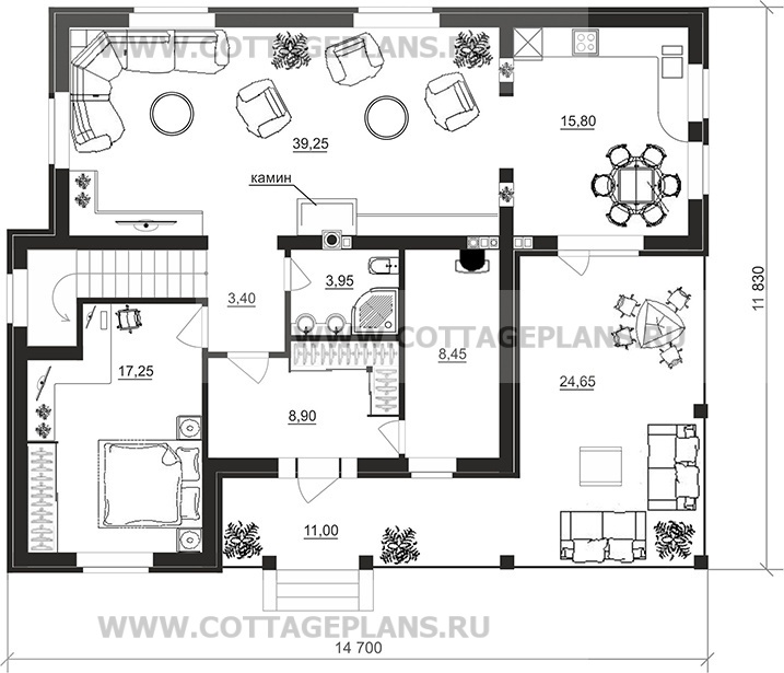 Поэтажные планы проект дома 200-57 общ. площадь 176,45 м2