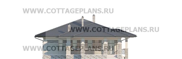 Фасады проект дома 28-68 общ. площадь 256,15 м2