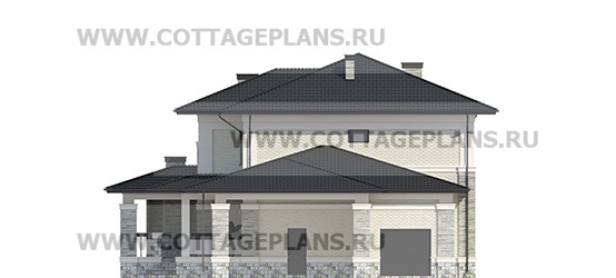 Фасады проект дома 202-64 общ. площадь 314,45 м2