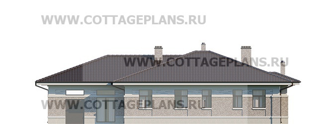 Фасады проект дома 91-85 общ. площадь 410,35 м2