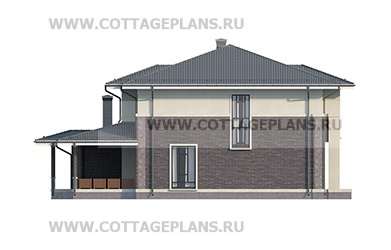 Фасады проект дома 104-88 общ. площадь 280,00 м2