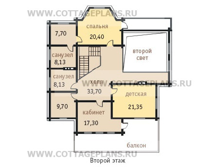 Поэтажные планы проект дома 48-76 общ. площадь 384,5 м2