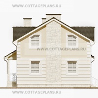 Фасады проект дома 20-18 общ. площадь 155,10 м2