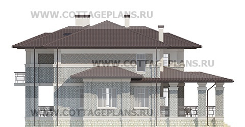 Фасады проект дома 202-13 общ. площадь 333,80 м2