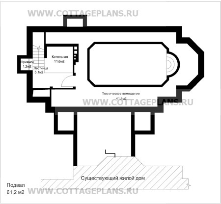 Поэтажные планы проект дома 47-05 общ. площадь 177,8 м2