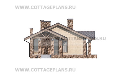 Фасады проект дома 700-61 общ. площадь 111,55м2