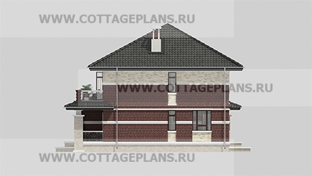 Фасады проект дома 76-91 общ. площадь 368,90 м2