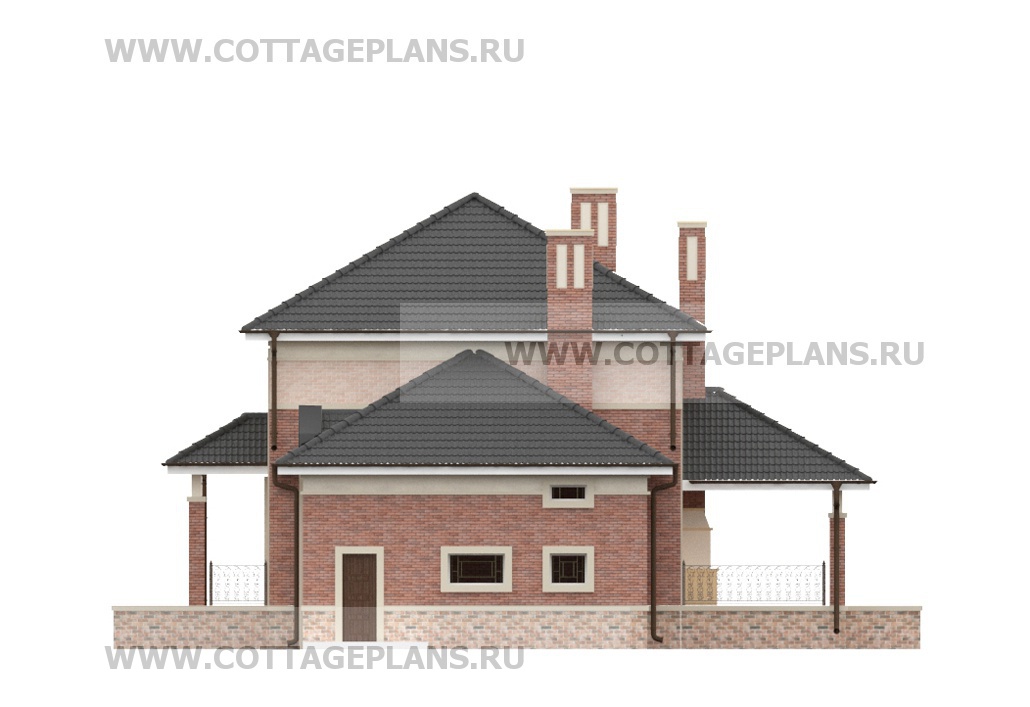 Фасады проект дома 29-47 общ. площадь 230,90 м2