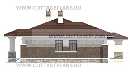 Фасады проект дома 28-01 общ. площадь 365,30 м2