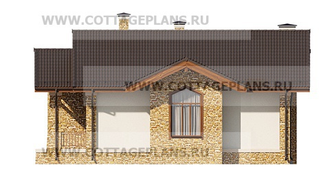 Фасады проект дома 700-33 общ. площадь 78,25 м2