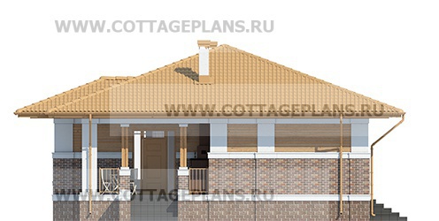 Фасады проект дома 27-43 общ. площадь 64,05 м2