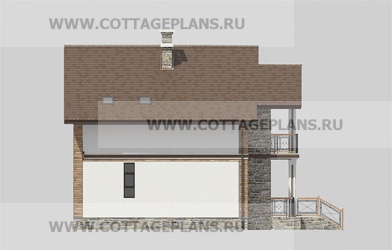 Фасады проект дома 15-40 общ. площадь 240,10 м2