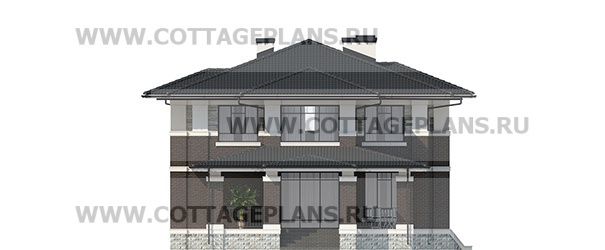 Фасады проект дома 100-83 общ. площадь 309,10м2